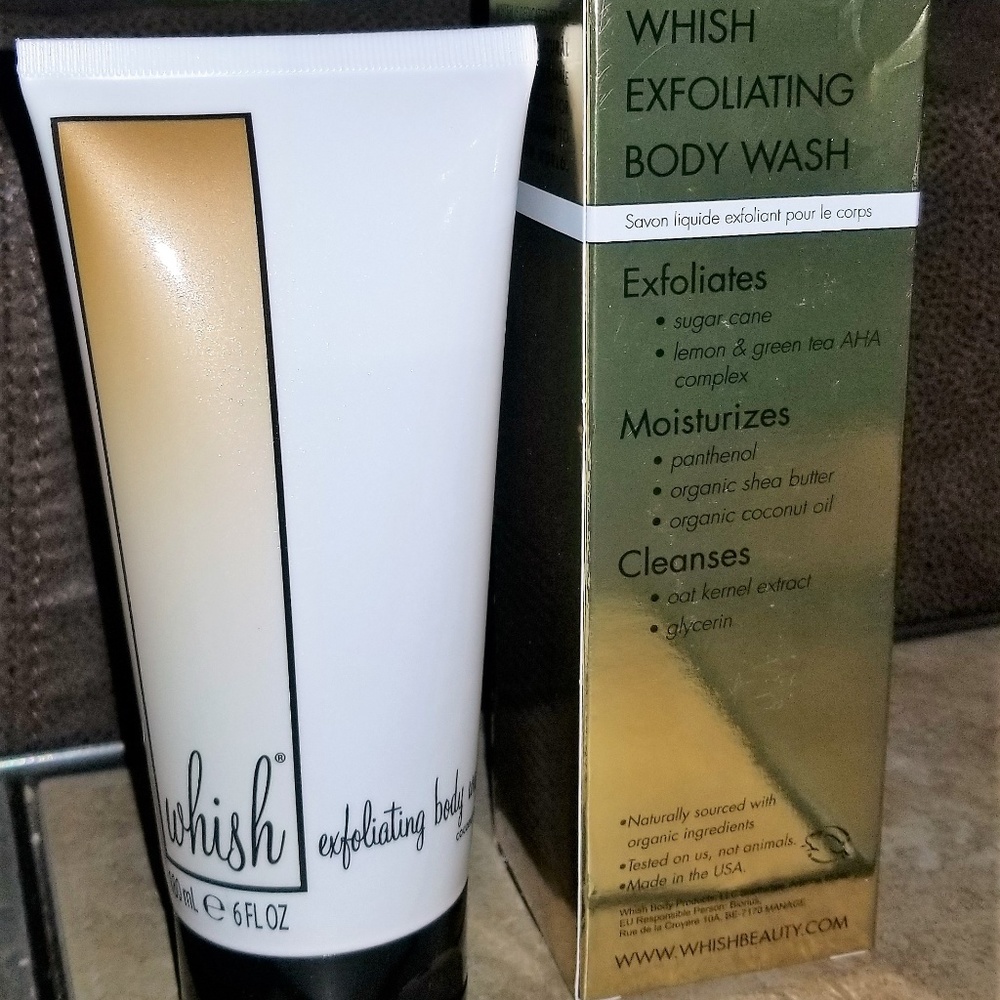 Whish Exfoliating Body & Lip Scrub - BNIB